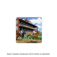 96 Pack Bulk Horse Racing Party Coasters