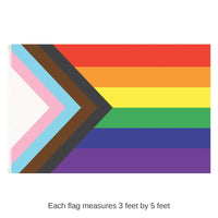 12 Pack Bulk Pride Flag Party Banner