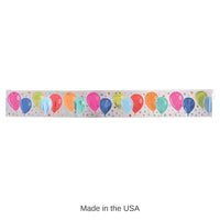 12 Pack Bulk Metallic Balloons Fringe Banner