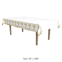12 Pack Bulk Religious Party Tablecover