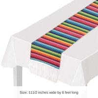 12 Pack Bulk Fiesta Fabric Table Runner