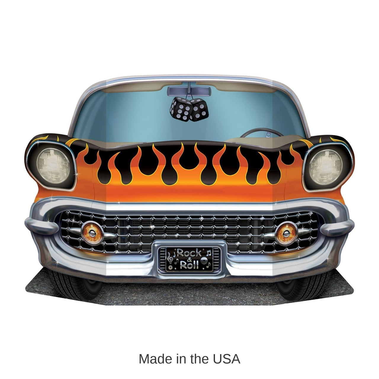 6 Pack Bulk Hot Rod Party Photo Prop