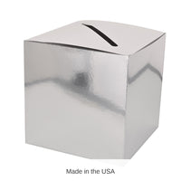 6 Pack Bulk Silver Foil All-Purpose Party Card Box