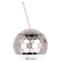 6 Pack Bulk Plastic Disco Ball Party Cup