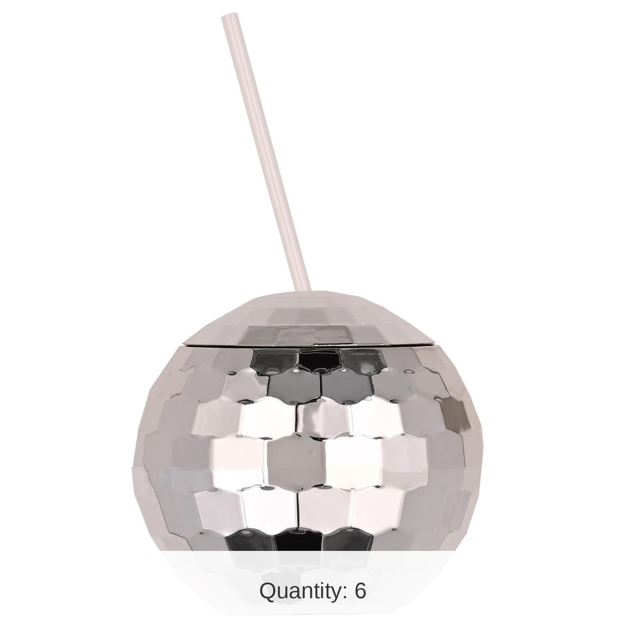 6 Pack Bulk Plastic Disco Ball Party Cup