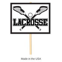 6 Pack Bulk Lacrosse Party Yard Sign