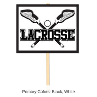 6 Pack Bulk Lacrosse Party Yard Sign