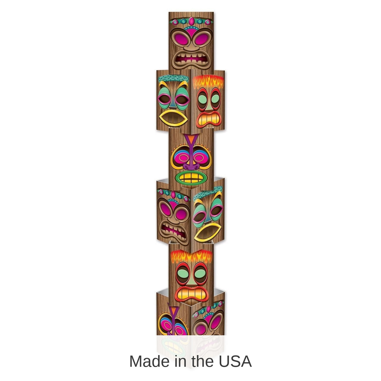 36 Piece Bulk Luau Party Tiki Column