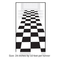 6 Pack Bulk Checkered Party Runner