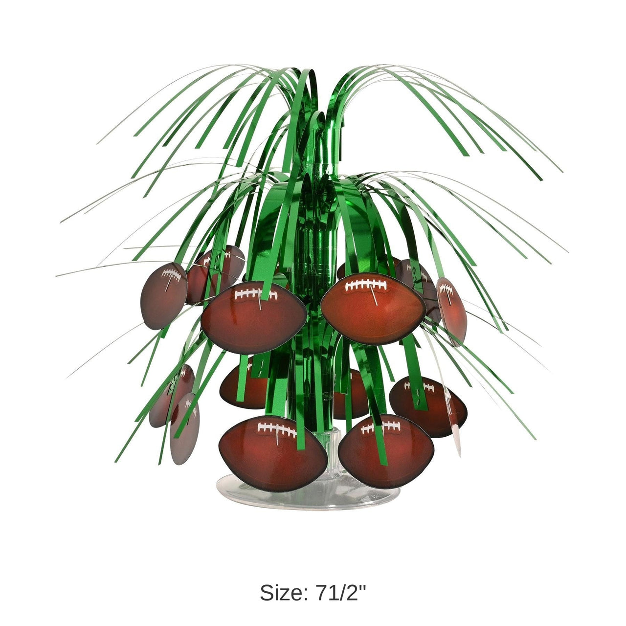12 Pack Bulk Football Mini Party Cascade Centerpiece