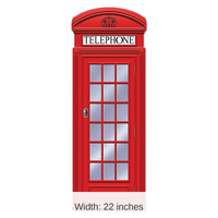 12 Pack Bulk Jointed Phone Box Wall Party Decoration