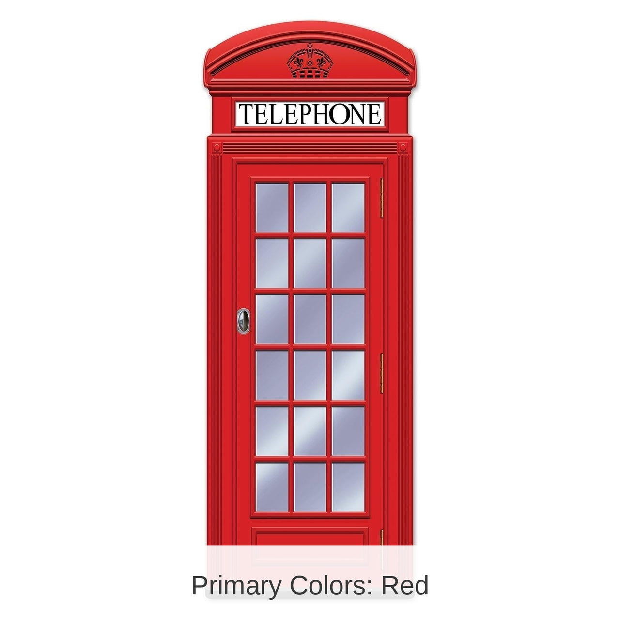 12 Pack Bulk Jointed Phone Box Wall Party Decoration