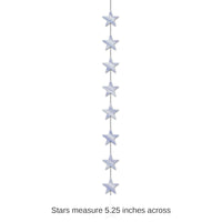 12 Piece Bulk Star Party Stringer - silver