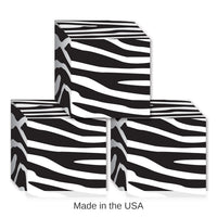 36 Pack Bulk Zebra Print Party Favor Boxes