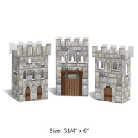 36 Pack Bulk Castle Party Favor Boxes