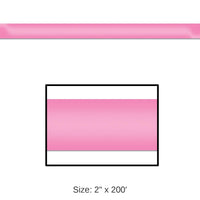 12 Pack Bulk Gleam 'N Party Streamer - pink - plastic