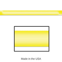 12 Pack Bulk Gleam 'N Party Streamer - yellow - plastic