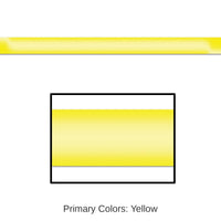 12 Pack Bulk Gleam 'N Party Streamer - yellow - plastic