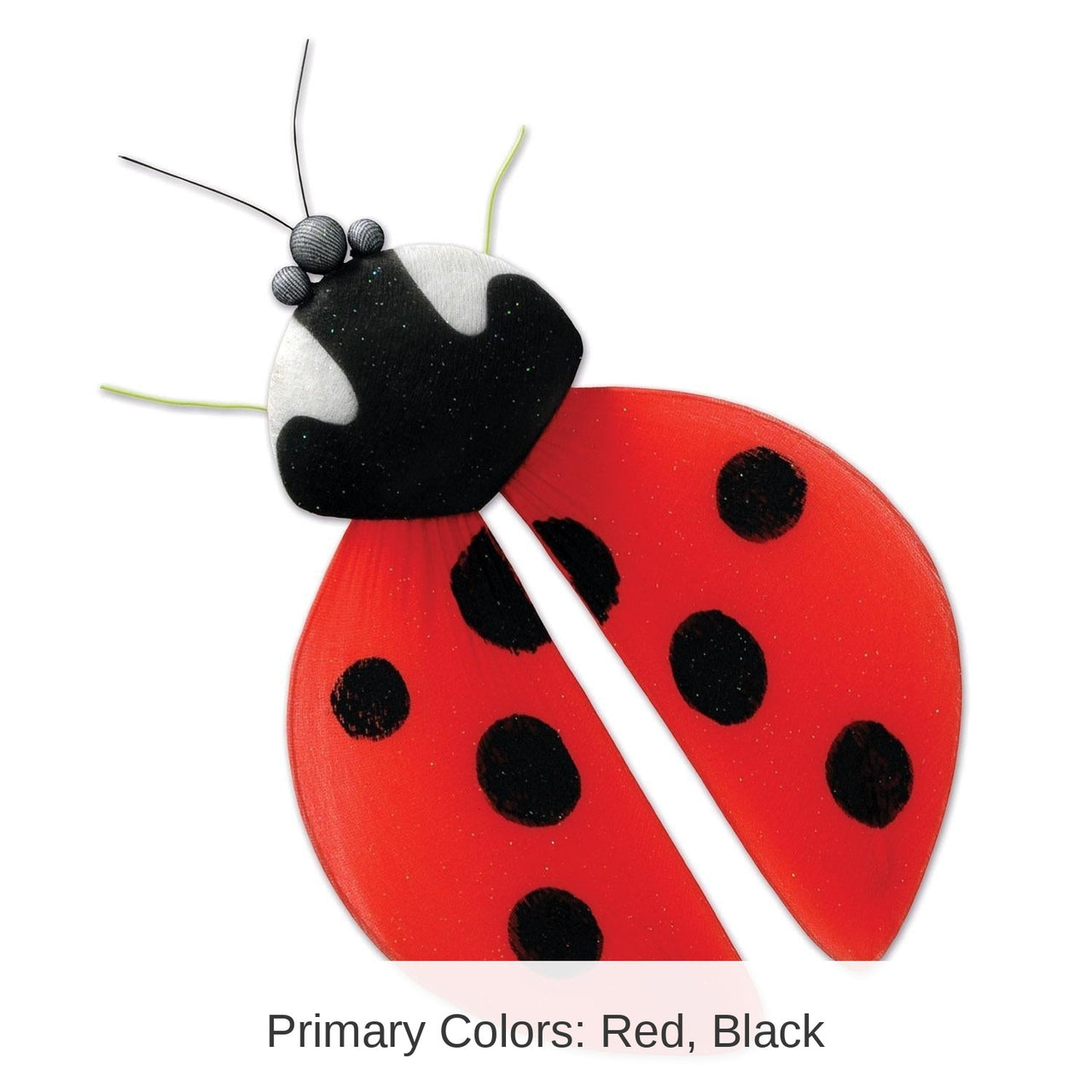 12 Pack Bulk Nylon Ladybug Party Decoration