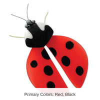 12 Pack Bulk Nylon Ladybug Party Decoration