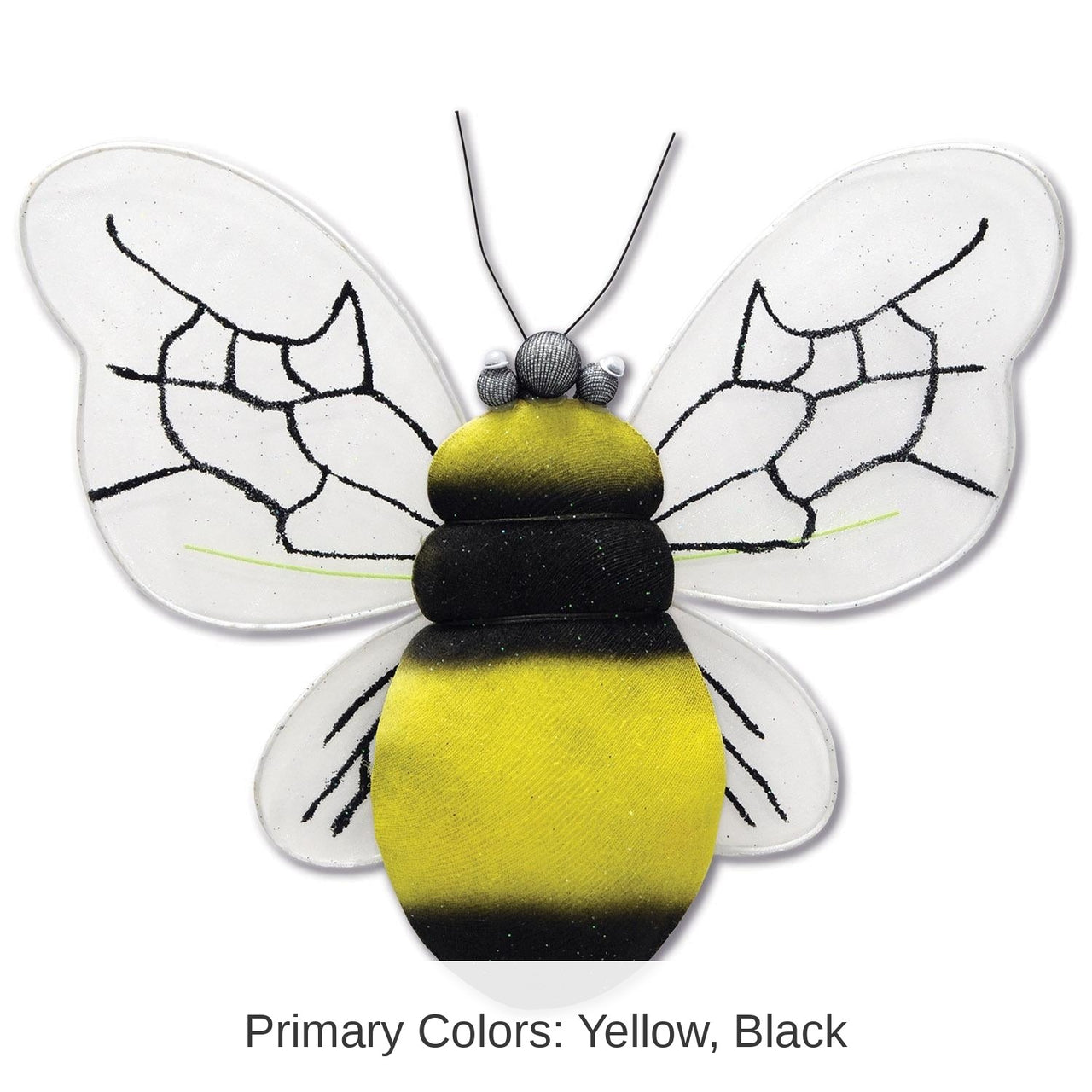 12 Pack Bulk Nylon Bumblebee Party Decoration