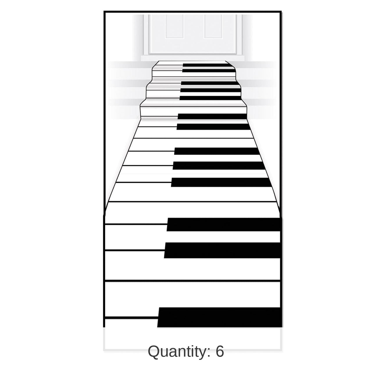 6 Pack Bulk Piano Keyboard Runner