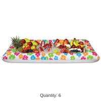 6 Pack Bulk Luau Party Inflatable Luau Buffet Cooler