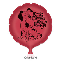 6 Pack Bulk Don't Blame The Dog! Party Whoopee Cushion