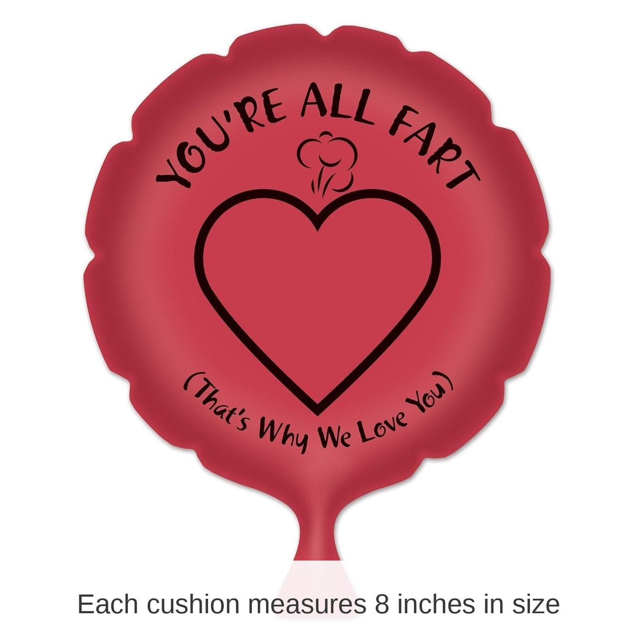 6 Pack Bulk You're All Fart Party Whoopee Cushion