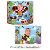 6 Pack Bulk Ladybug/Bumblebee Party Photo Prop