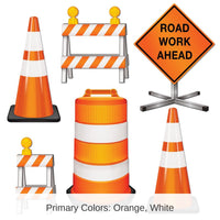 72 Pack Bulk Road Crew Cutouts