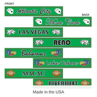 48 Pack Bulk Gambling Destination St Sign Party Cutouts