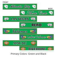 48 Pack Bulk Gambling Destination St Sign Party Cutouts