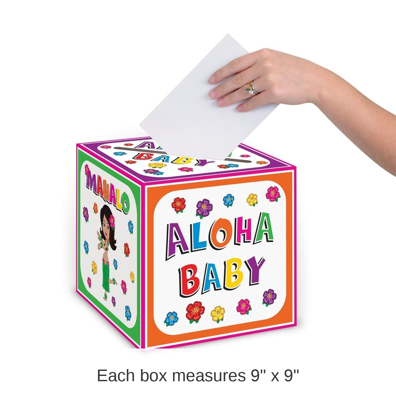 6 Pack Bulk Hula Baby Card Box