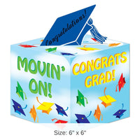 6 Pack Bulk Graduation Party Card Box