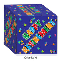 6 Pack Bulk Retirement Party Card Box