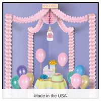 6 Pack Bulk It's A Girl! Party Canopy