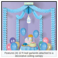 6 Pack Bulk It's A Boy! Party Canopy