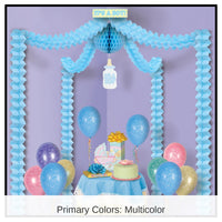 6 Pack Bulk It's A Boy! Party Canopy