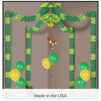6 Pack Bulk Jungle Monkey Party Canopy