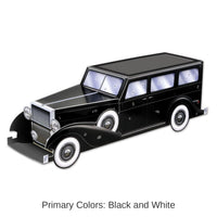 12 Pack Bulk 3-D Gangster Car Party Centerpiece