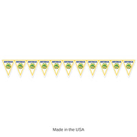 6 Pack Bulk Australia Flag Pennant Banner All-Weather Sports Decor
