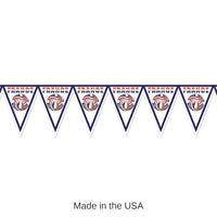 6 Pack Bulk Soccer Party Pennant Banner - France