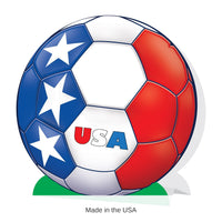 12 Pack Bulk USA Soccer 3-D Centerpiece 9.25 inch Sports Decoration