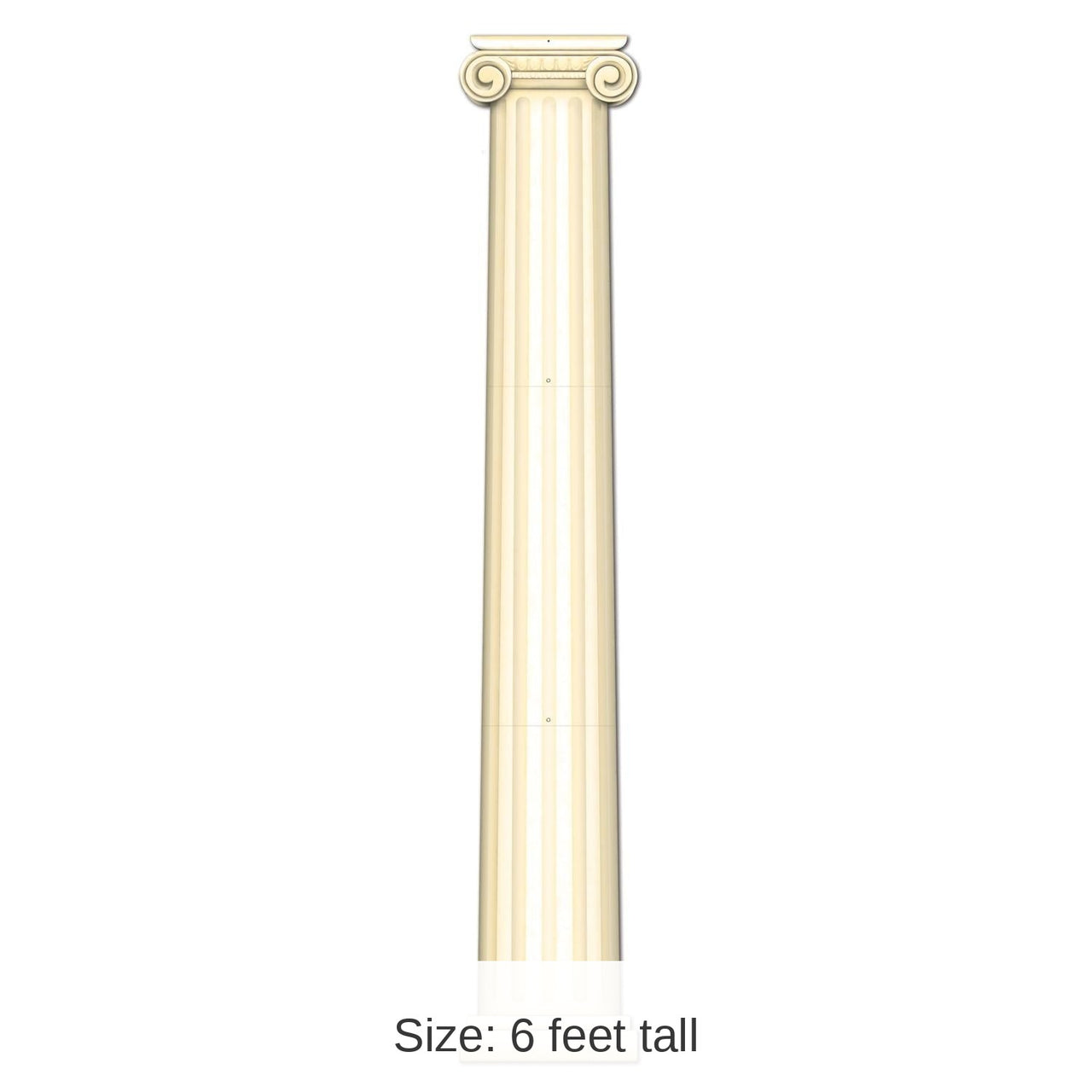 12 Pack Bulk Jointed Column Pull-Down Party Cutout