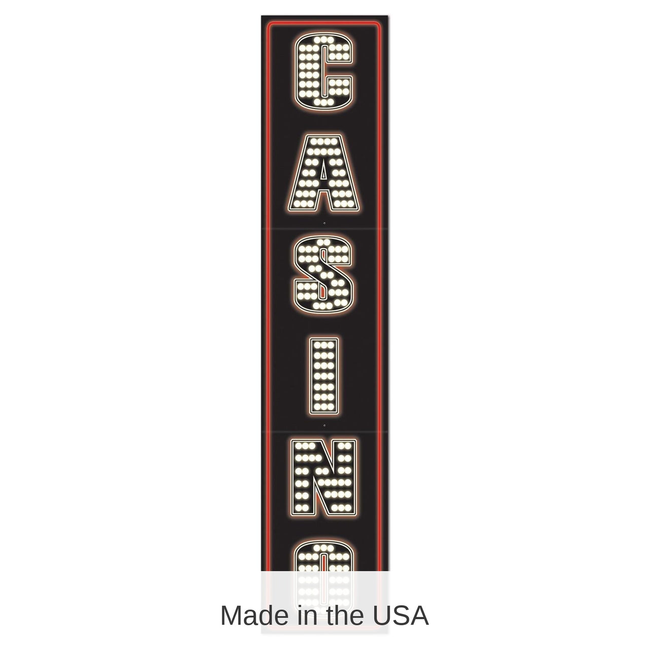 12 Pack Bulk Jointed Casino Pull-Down Party Cutout