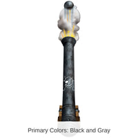 12 Pack Bulk Jointed Pirate Cannon Pull-Down Party Cutout
