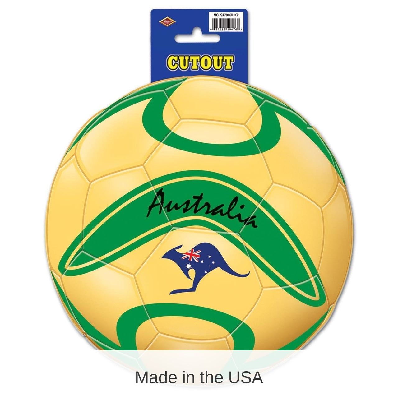 12 Pack Bulk Soccer Party Cutout - Australia