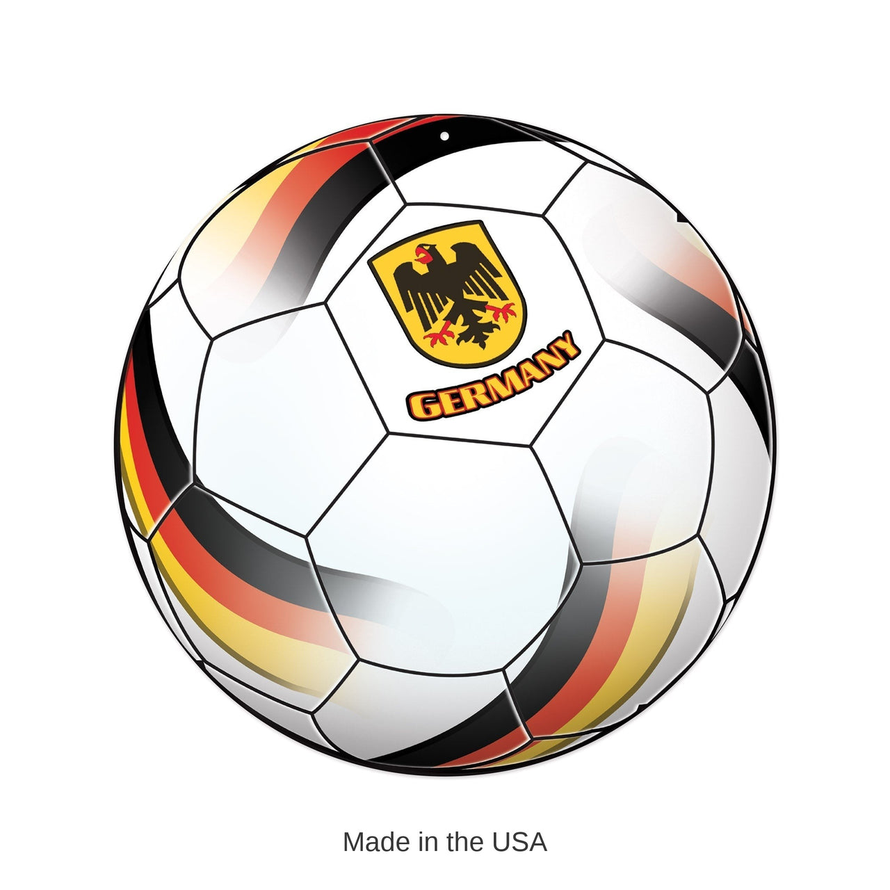 12 Pack Bulk Germany Soccer Cutout 10-inch Double-Sided Decoration