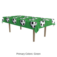 12 Pack Bulk Soccer Ball Party Tablecover